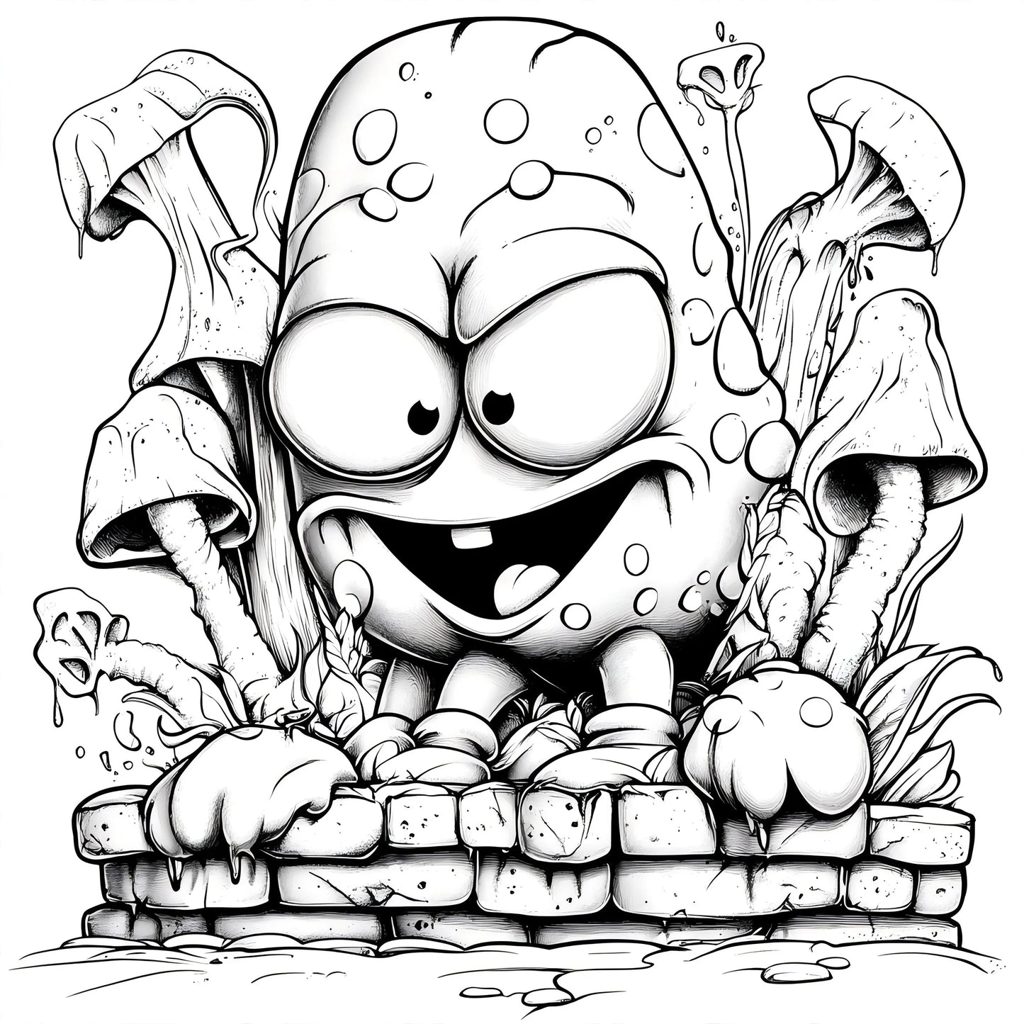 Graffiti Street Art – Libro para Colorear