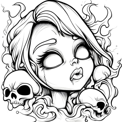 Graffiti Street Art – Libro para Colorear