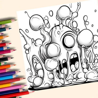 Graffiti Street Art – Libro para Colorear