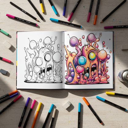 Vista cenital antes y después